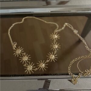 Gold Sunburst Belt